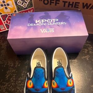 Vans Kids K-Pop Demon Hunters Slip-On Sneakers